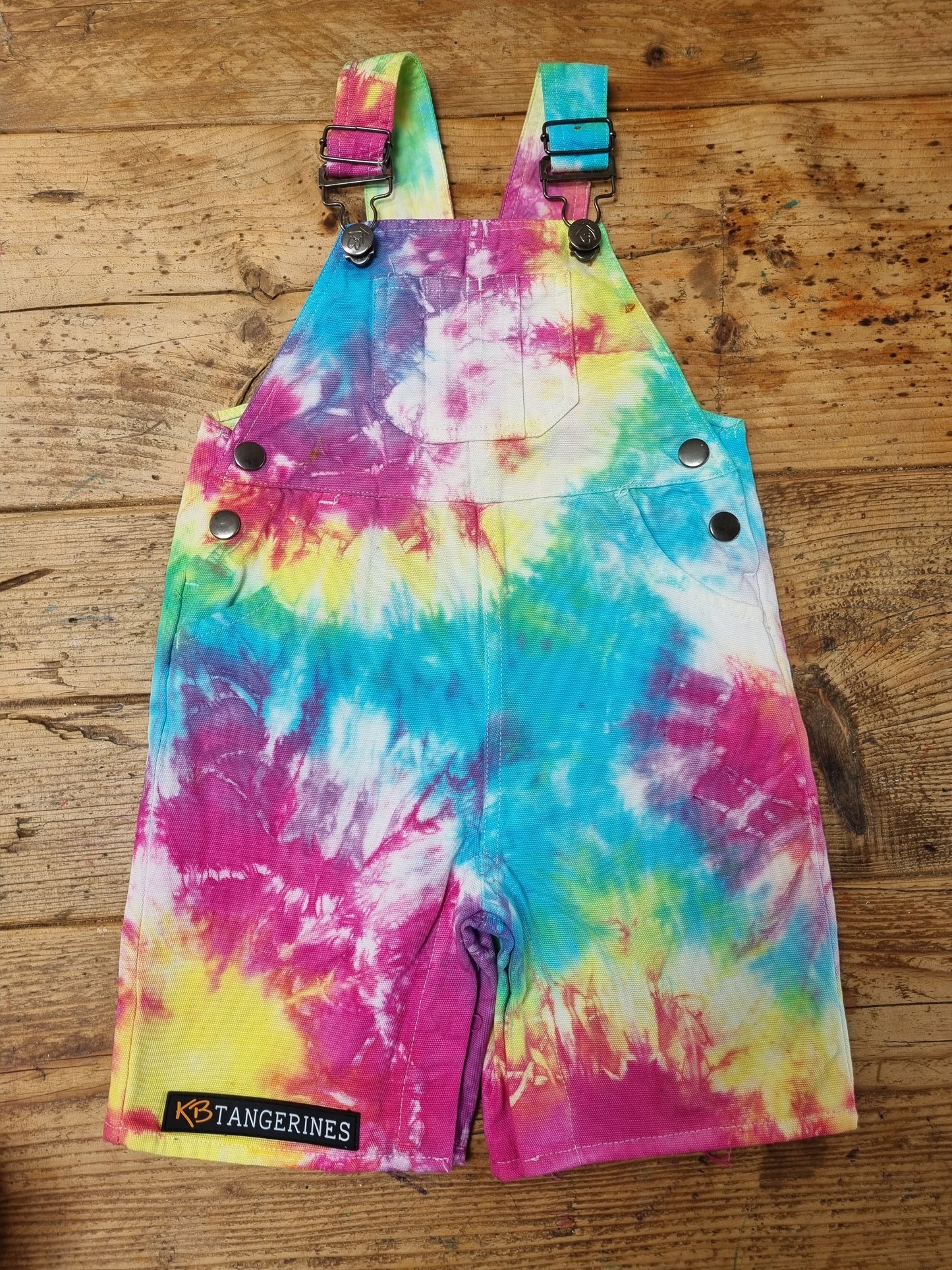 Tie-Dye Dungarees - Baby