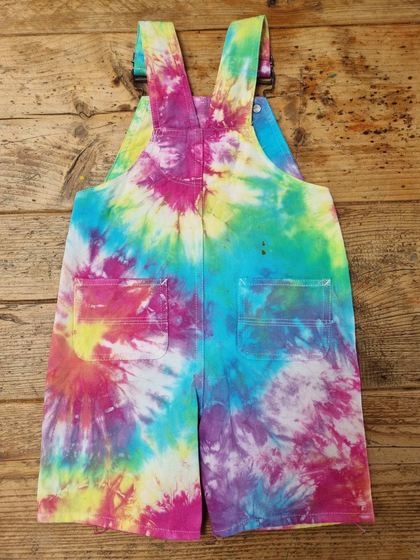 Tie-Dye Dungarees - Baby