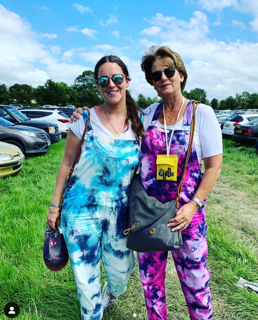 Tie-Dye Dungarees - Adult