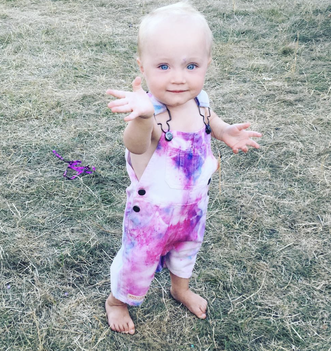 Tie-Dye Dungarees - Baby