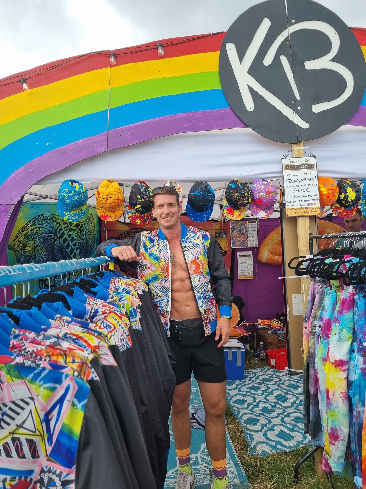 Unique Mixed Media Artwork Jacket